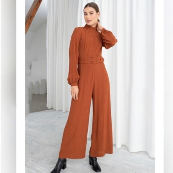 Los Angeles Atelier & Other Stories belted jumpsuit – size 4 (belt not included) - Picture 3 of 8